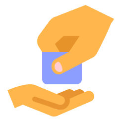 giving money icon